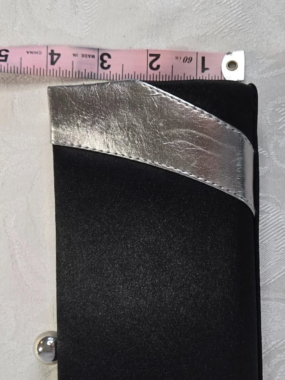 Black and Silver Evening Purse/Clutch